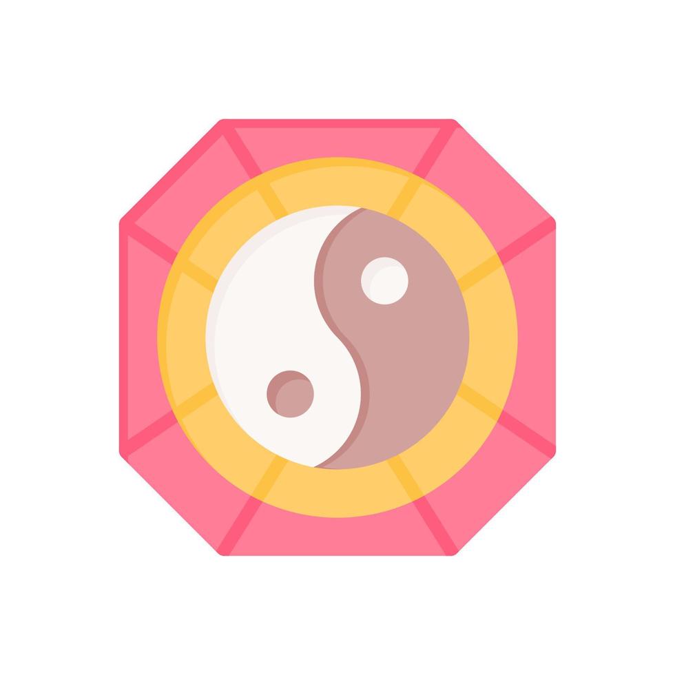 bagua mirror icon for your website design, logo, app, UI. vector