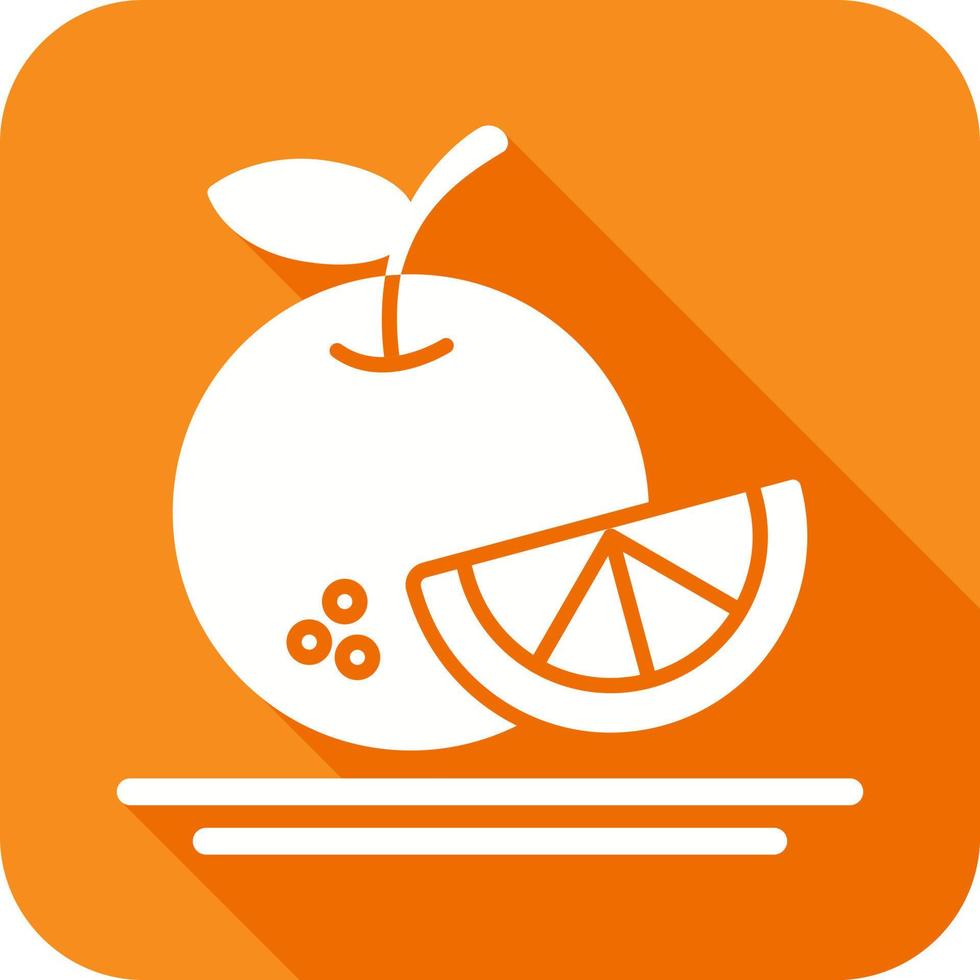 icono de vector naranja