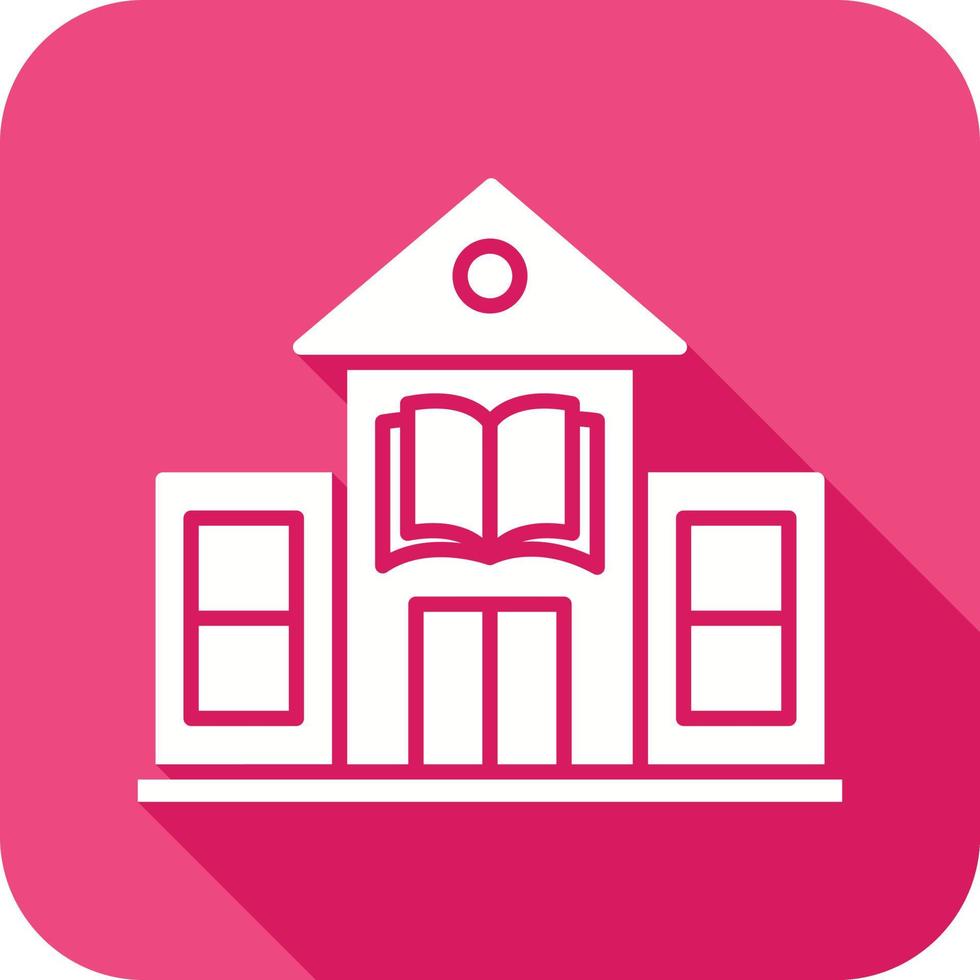 Library Building Vector Icon