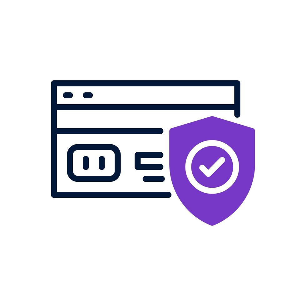 secure payment icon for your website, mobile, presentation, and logo design. vector