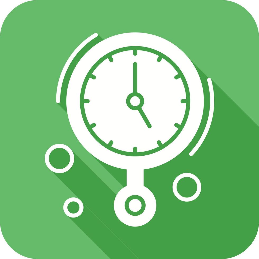 Wall Clock Vector Icon