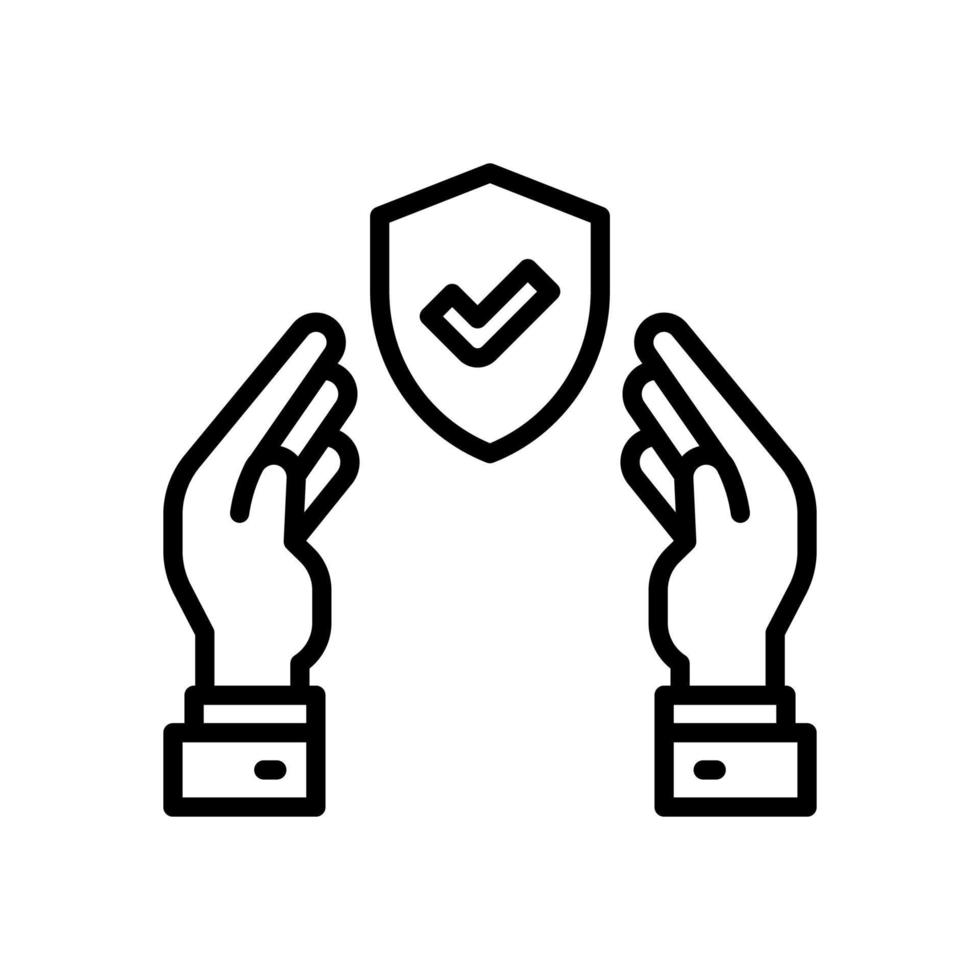 life insurance icon for your website, mobile, presentation, and logo design. vector