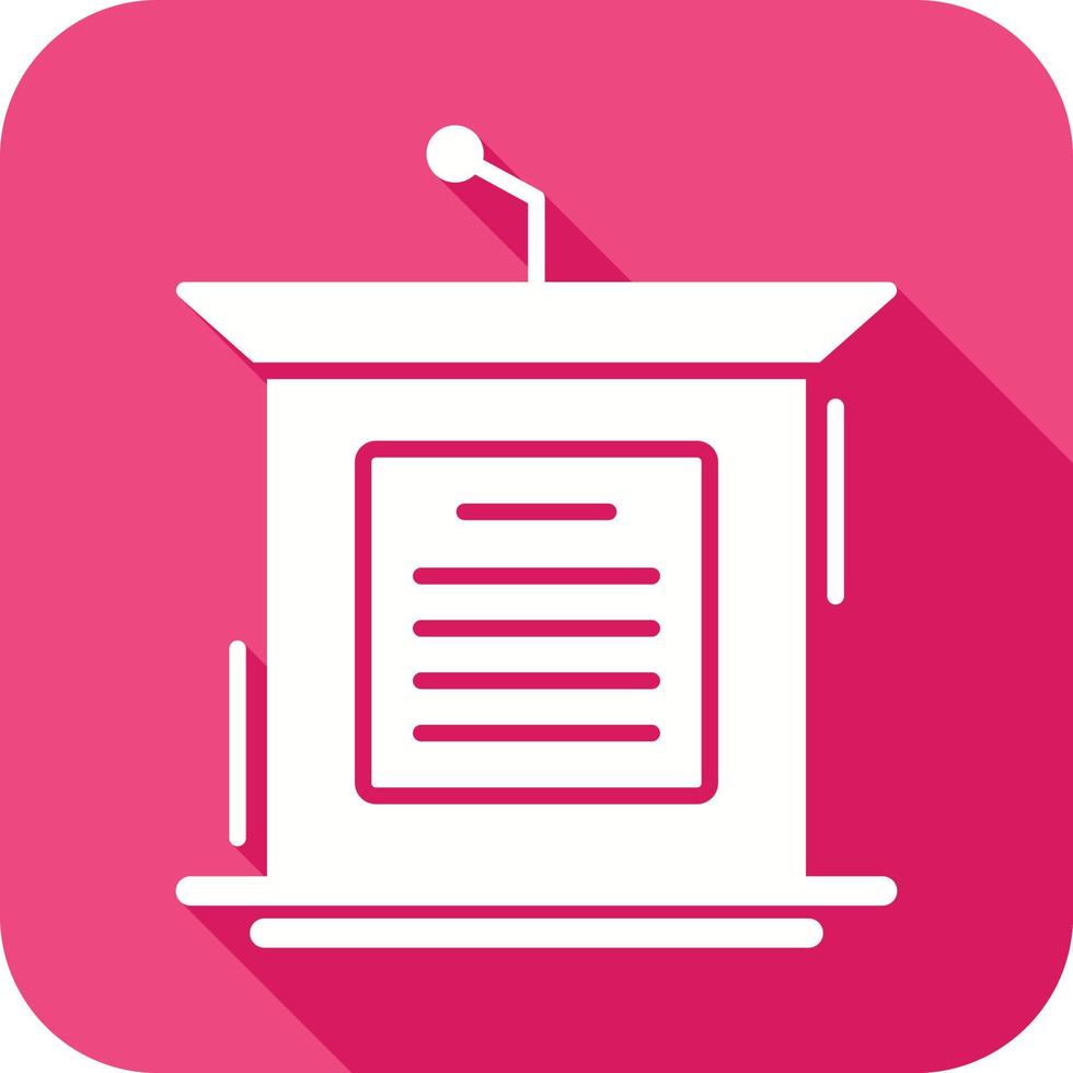 Podium Vector Icon