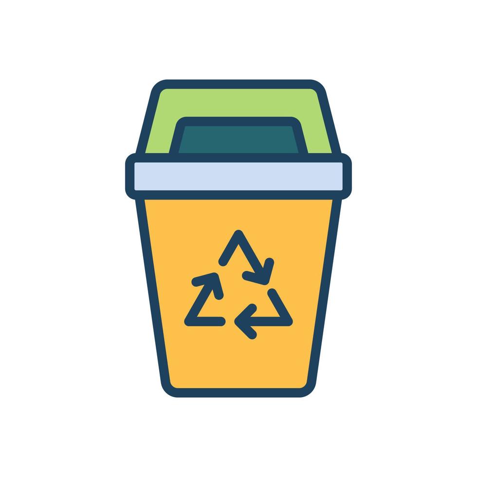 reciclar compartimiento icono para tu sitio web diseño, logo, aplicación, ui vector