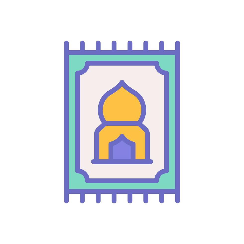 sajadah icono para tu sitio web diseño, logo, aplicación, ui vector