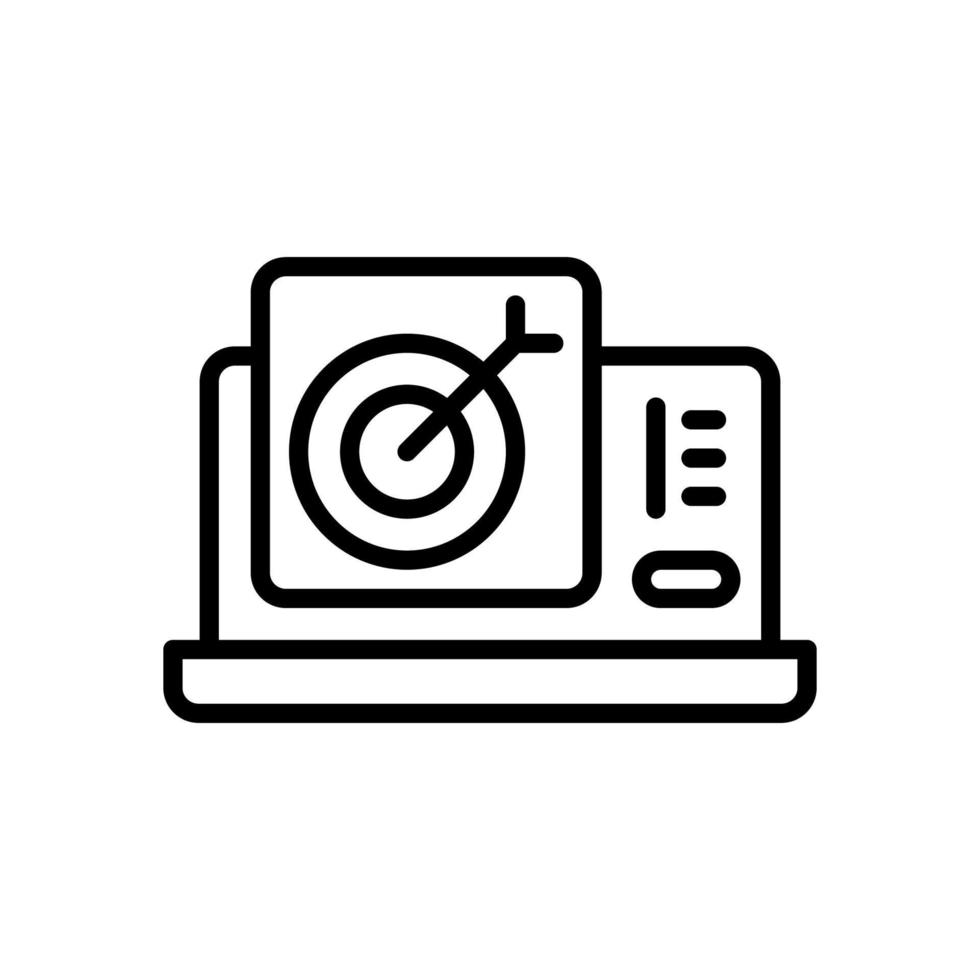 target icon for your website design, logo, app, UI. vector