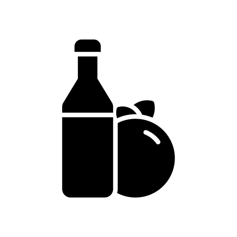 naranja jugo icono para tu sitio web diseño, logo, aplicación, ui vector