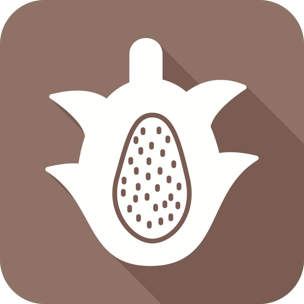 icono de vector de fruta de dragón