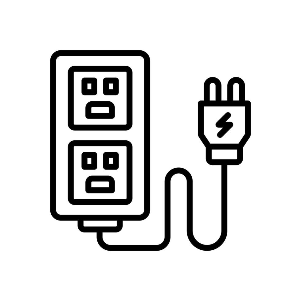 socket icon for your website design, logo, app, UI. vector