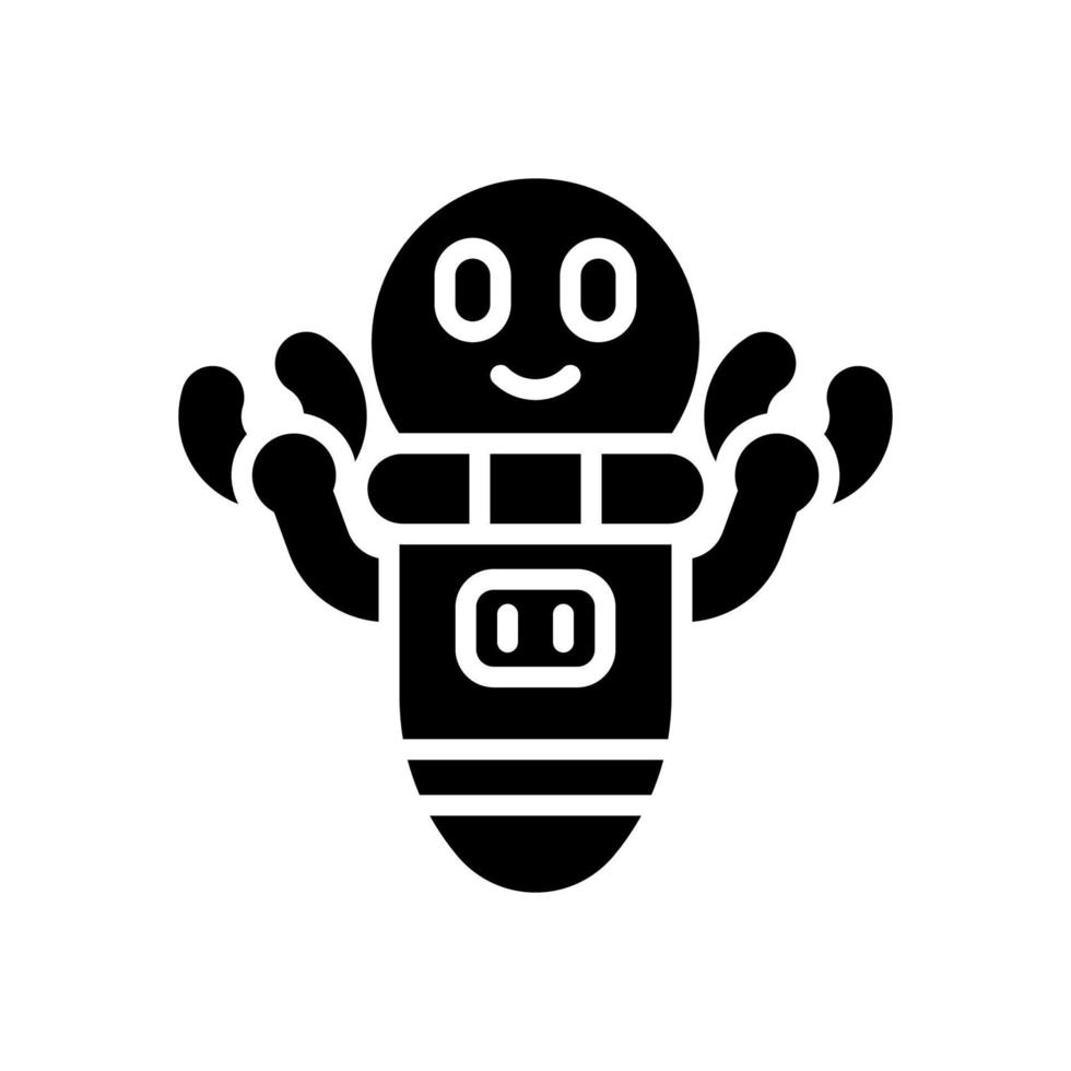 robot icono para tu sitio web diseño, logo, aplicación, ui vector