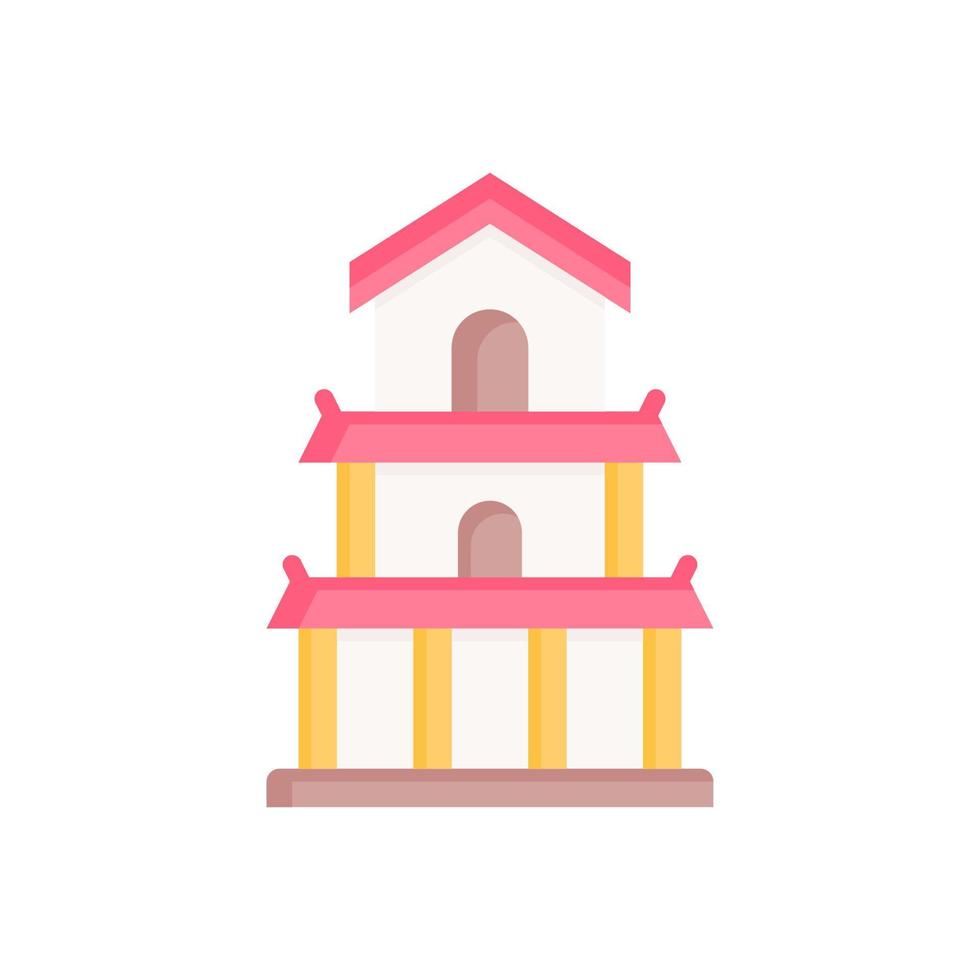 pagoda icon for your website design, logo, app, UI. vector