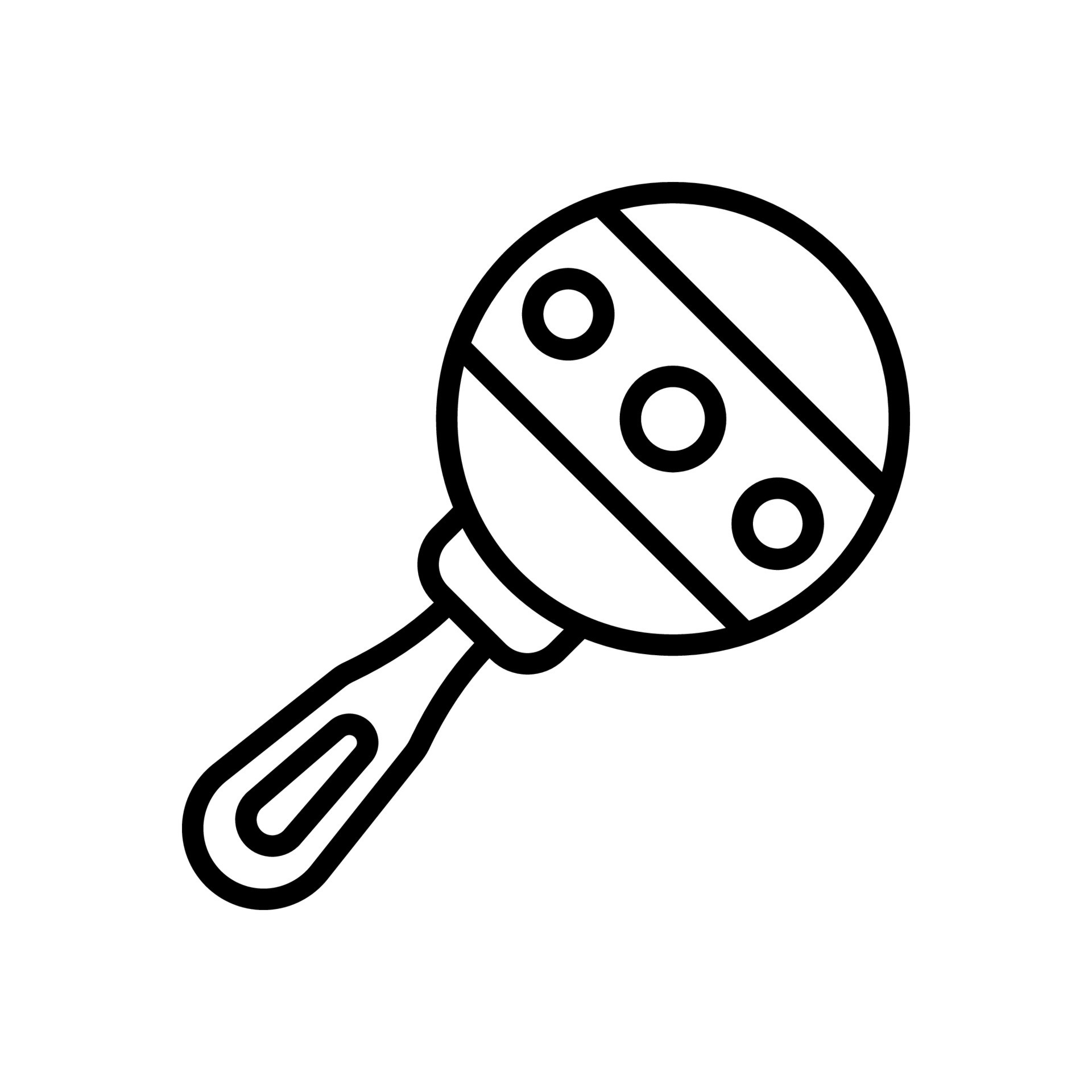 rattle icon for your website design, logo, app, UI. 20269657 Vector Art