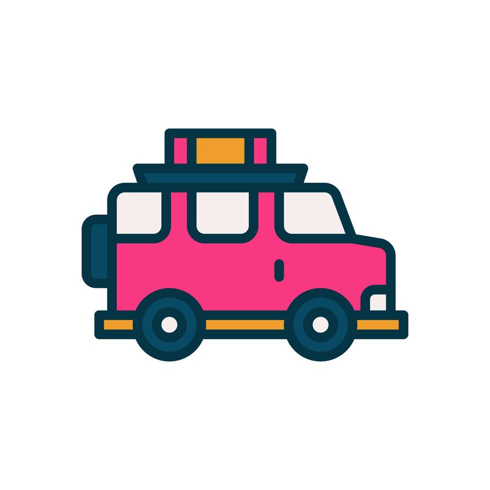 camioneta icono para tu sitio web, móvil, presentación, y logo diseño. vector