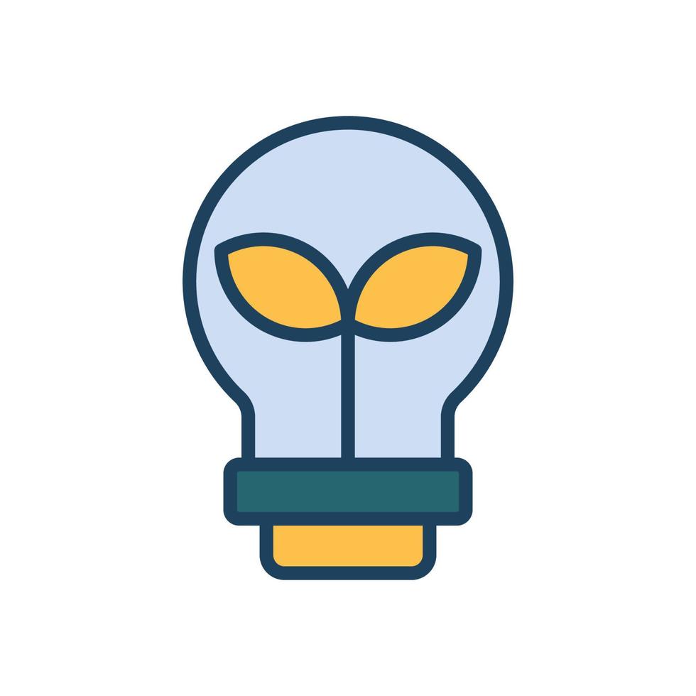 light bulb icon for your website design, logo, app, UI. vector