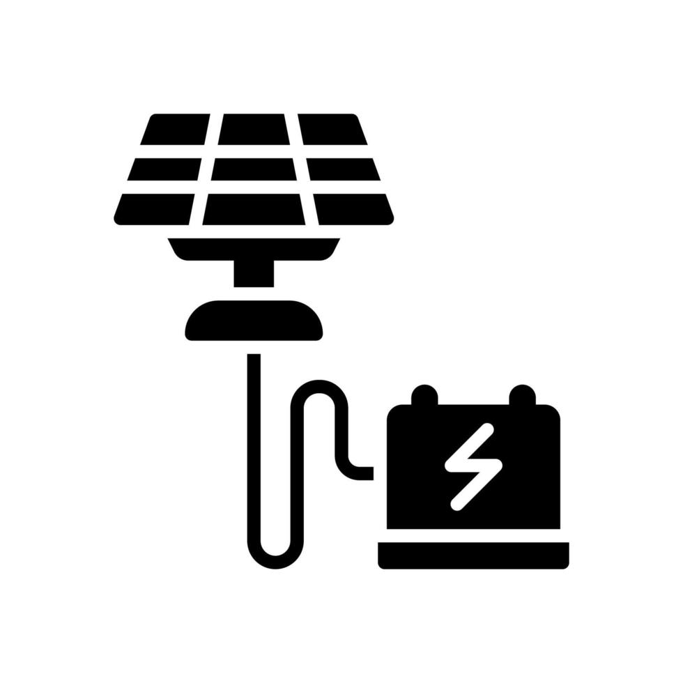 solar panel icono para tu sitio web diseño, logo, aplicación, ui vector