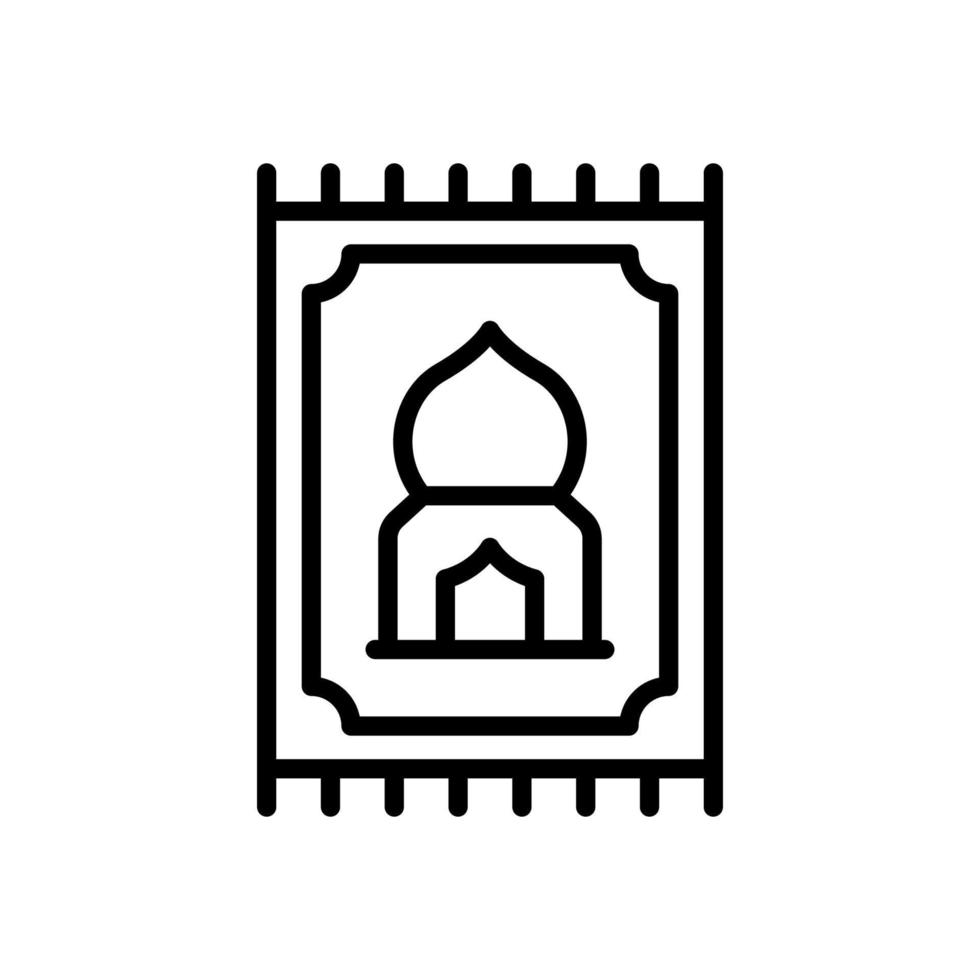 sajadah icon for your website design, logo, app, UI. vector