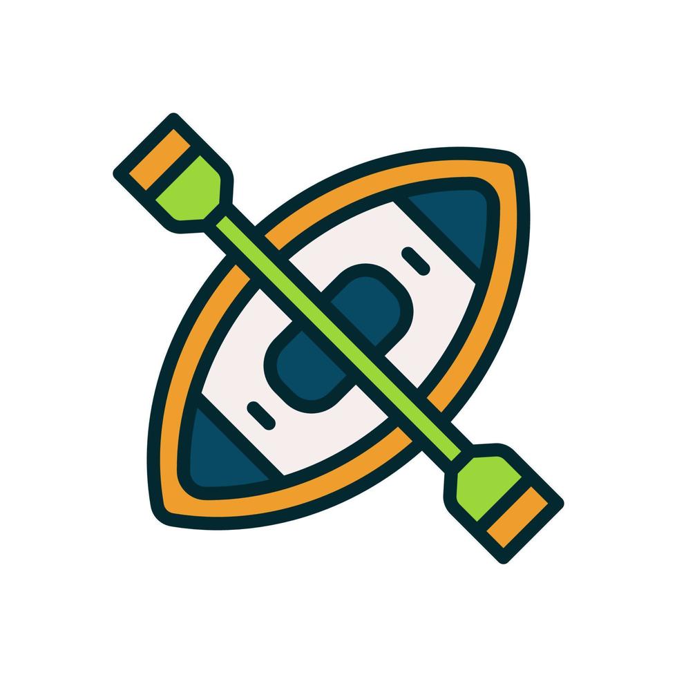 kayak icon for your website, mobile, presentation, and logo design. vector