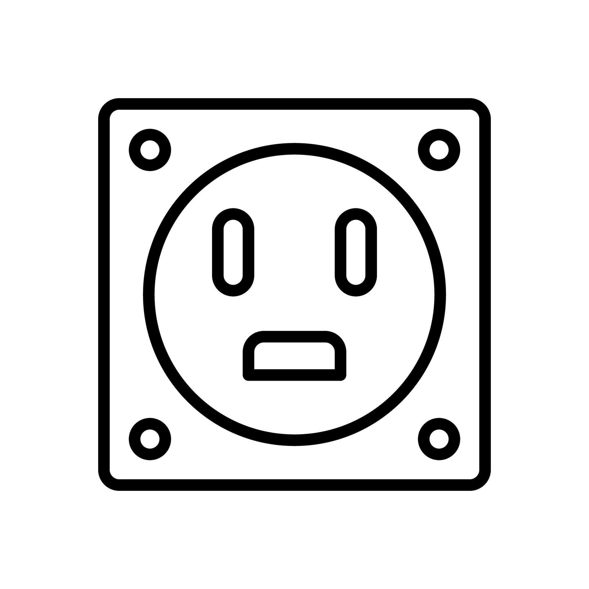 socket icon for your website design, logo, app, UI. 20270081 Vector Art ...