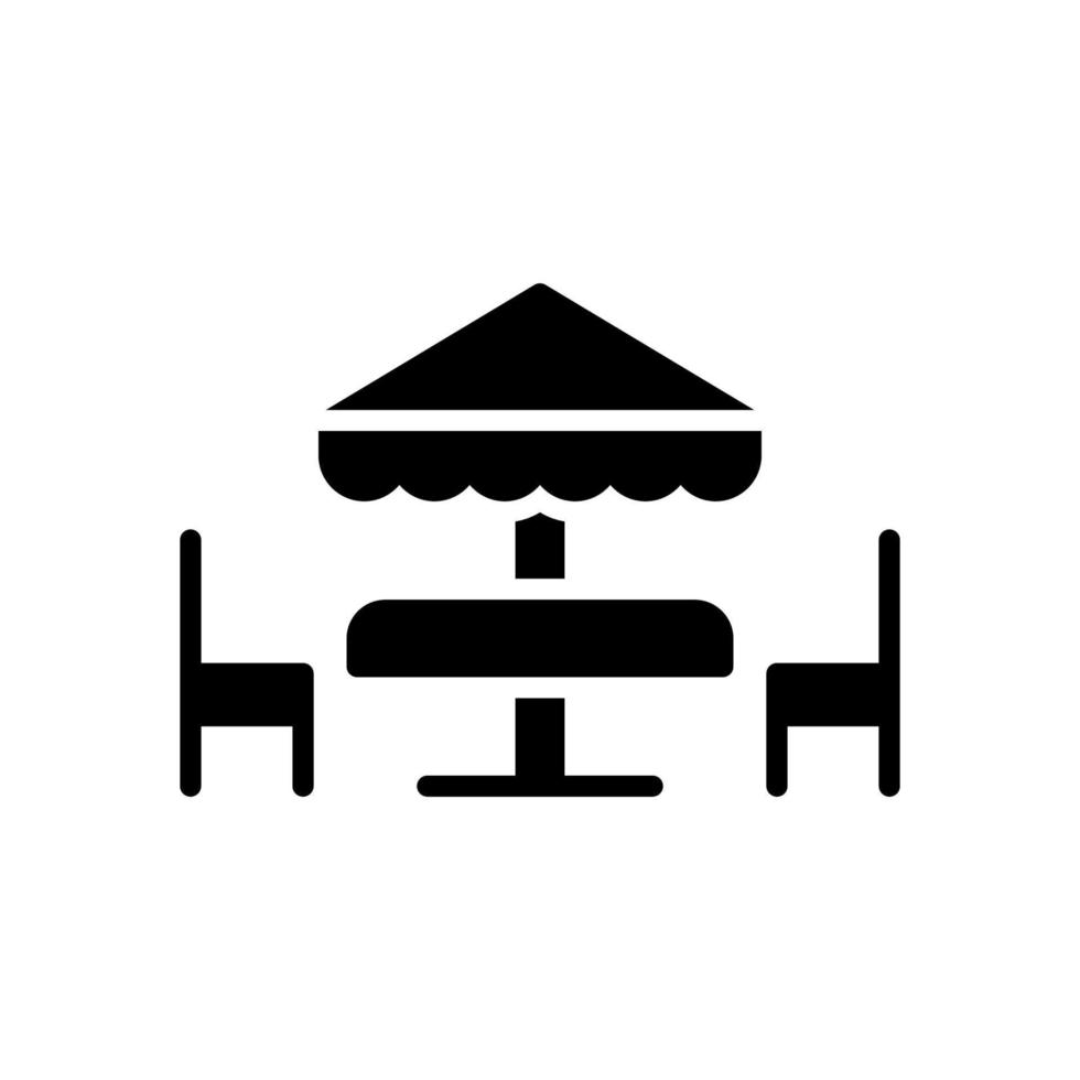 terrace icon for your website design, logo, app, UI. vector