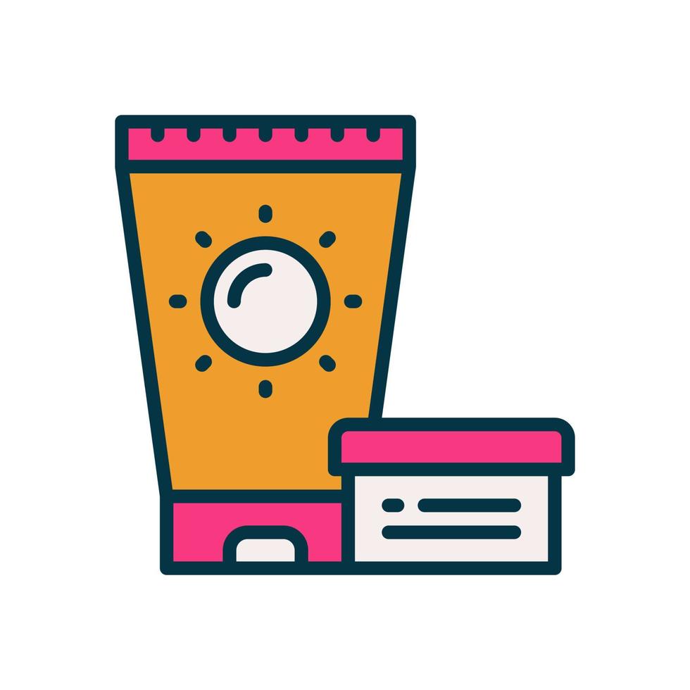 sunblock icon for your website, mobile, presentation, and logo design. vector