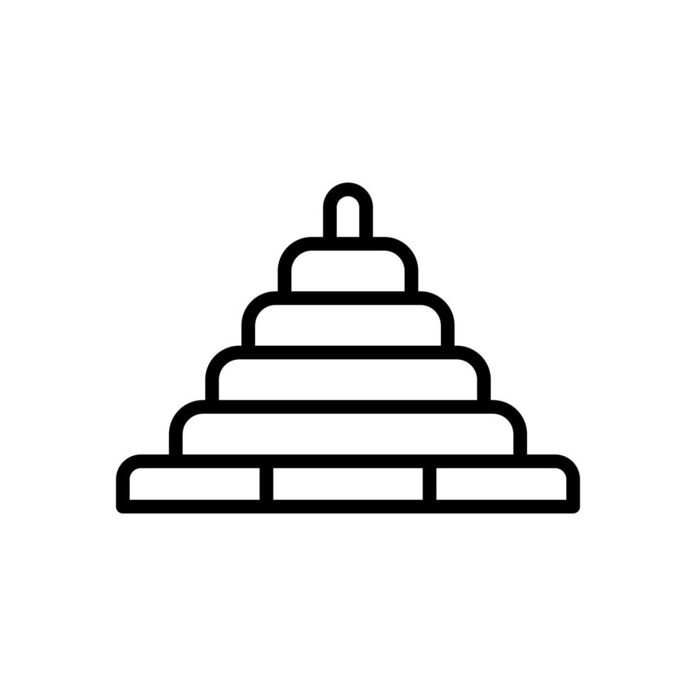 stacking ring icon for your website design, logo, app, UI. vector