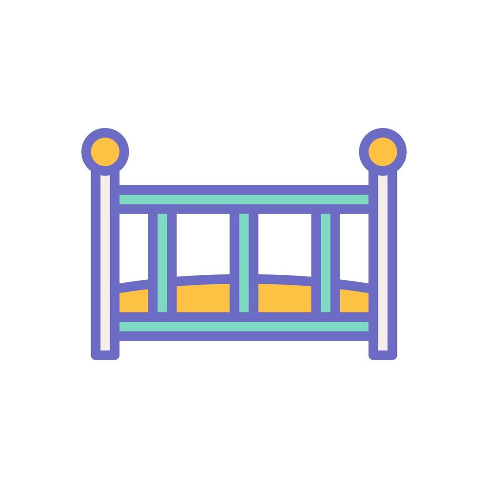 crib icon for your website design, logo, app, UI. vector