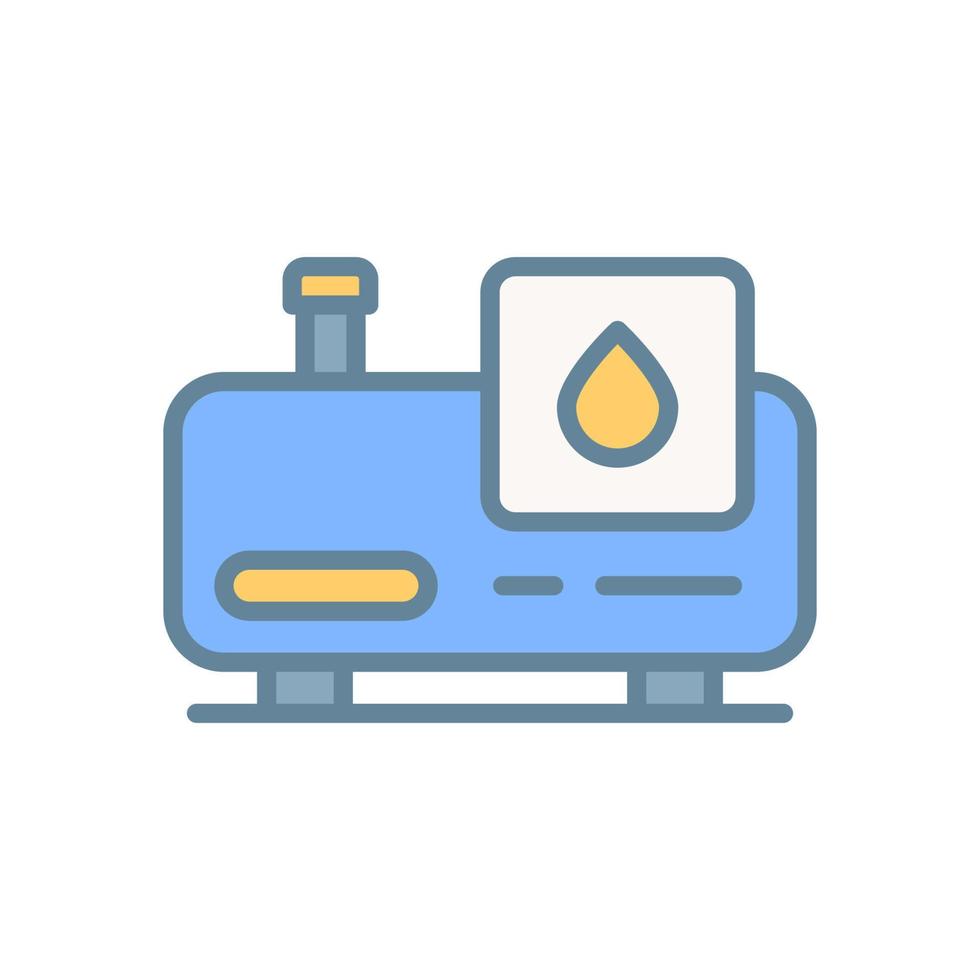 agua tanque icono para tu sitio web diseño, logo, aplicación, ui vector