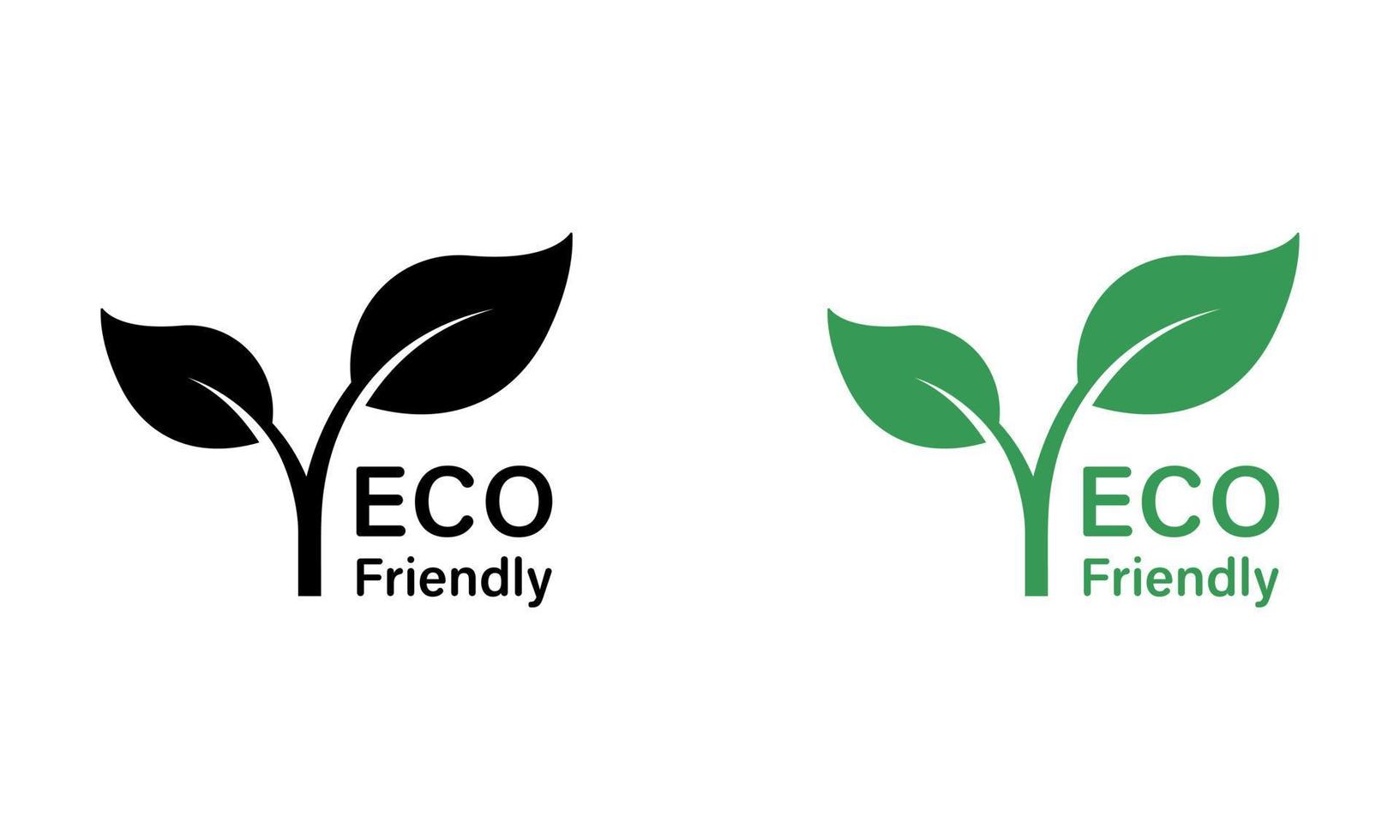 bio planta estampilla. eco simpático emblema para producto. ecológico orgánico planta símbolo para sano alimento. natural verde hoja ambiente concepto pegatina. aislado vector ilustración.