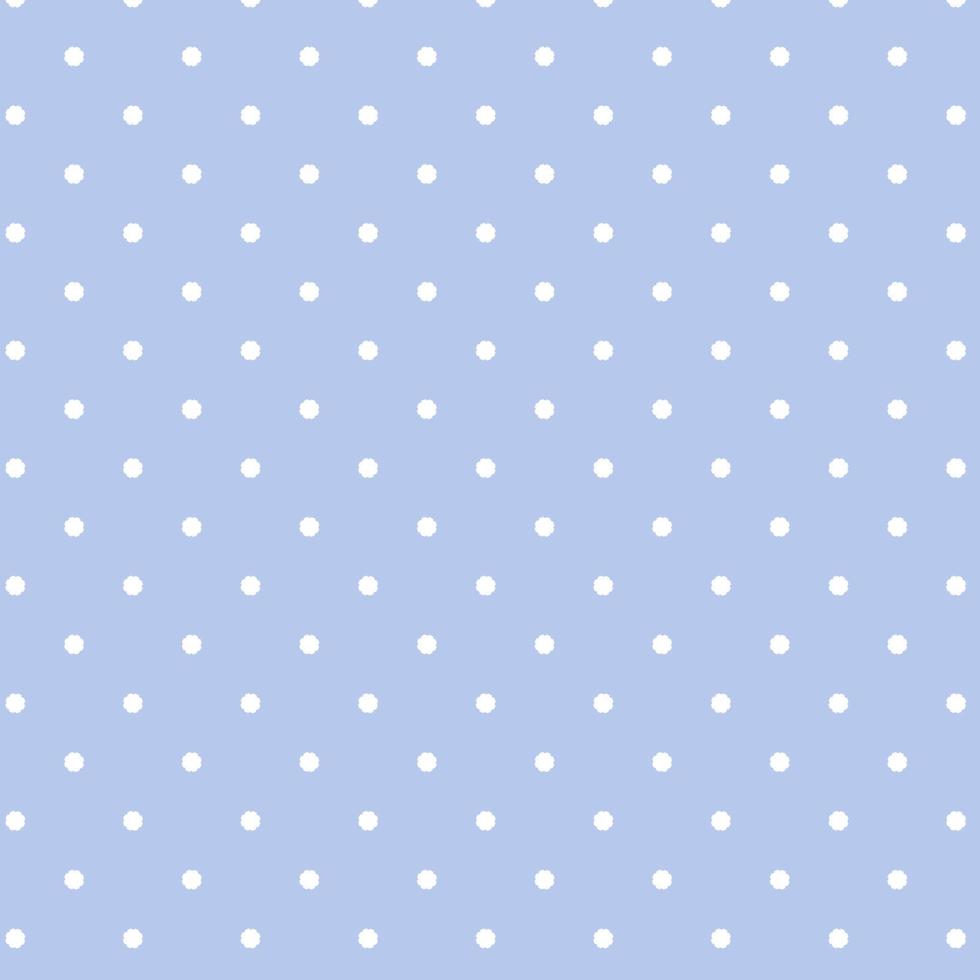 seamless attern with dot on blue background. vector