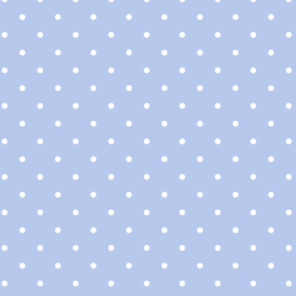 seamless attern with dot on blue background. vector