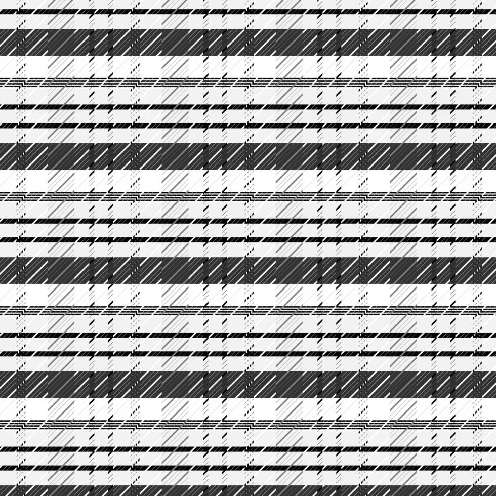 Plaid check patten in brown navy, gray,black and white.Seamless fabric texture for print. vector