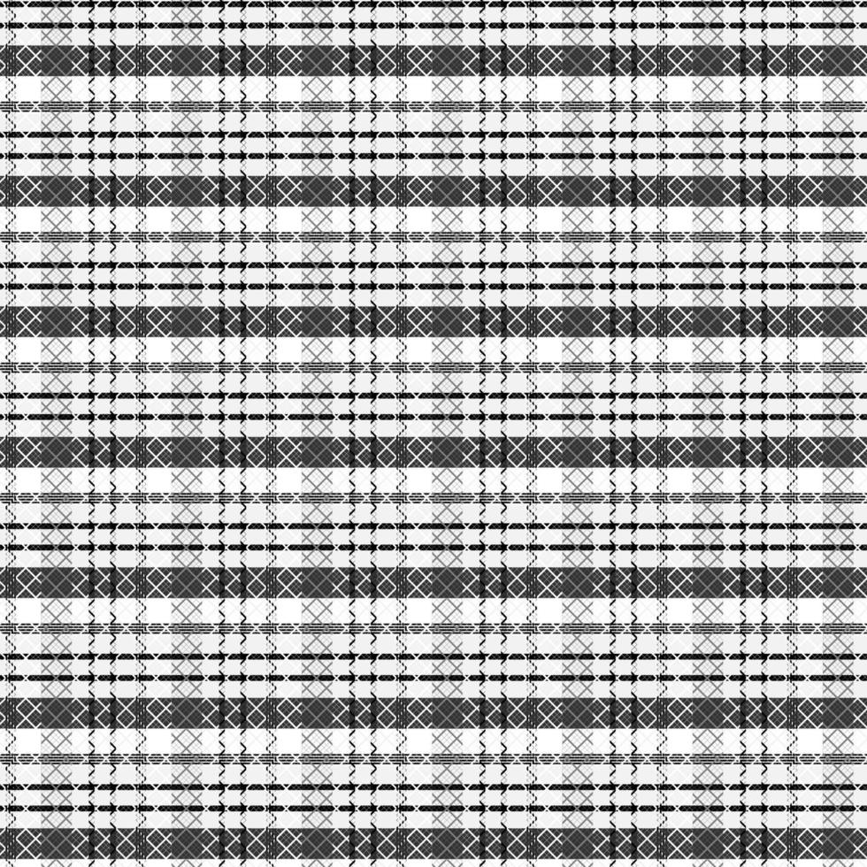 Plaid check patten in brown navy, gray,black and white.Seamless fabric texture for print. vector