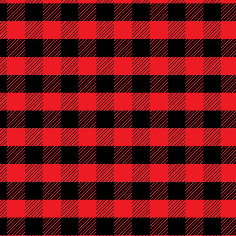 Plaid check patten in Blue, Black .Seamless fabric texture for print. vector