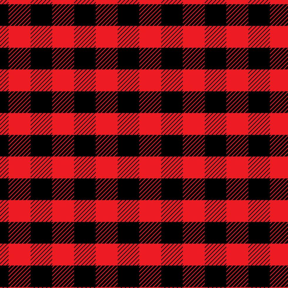 Plaid check patten in Blue, Black .Seamless fabric texture for print. vector