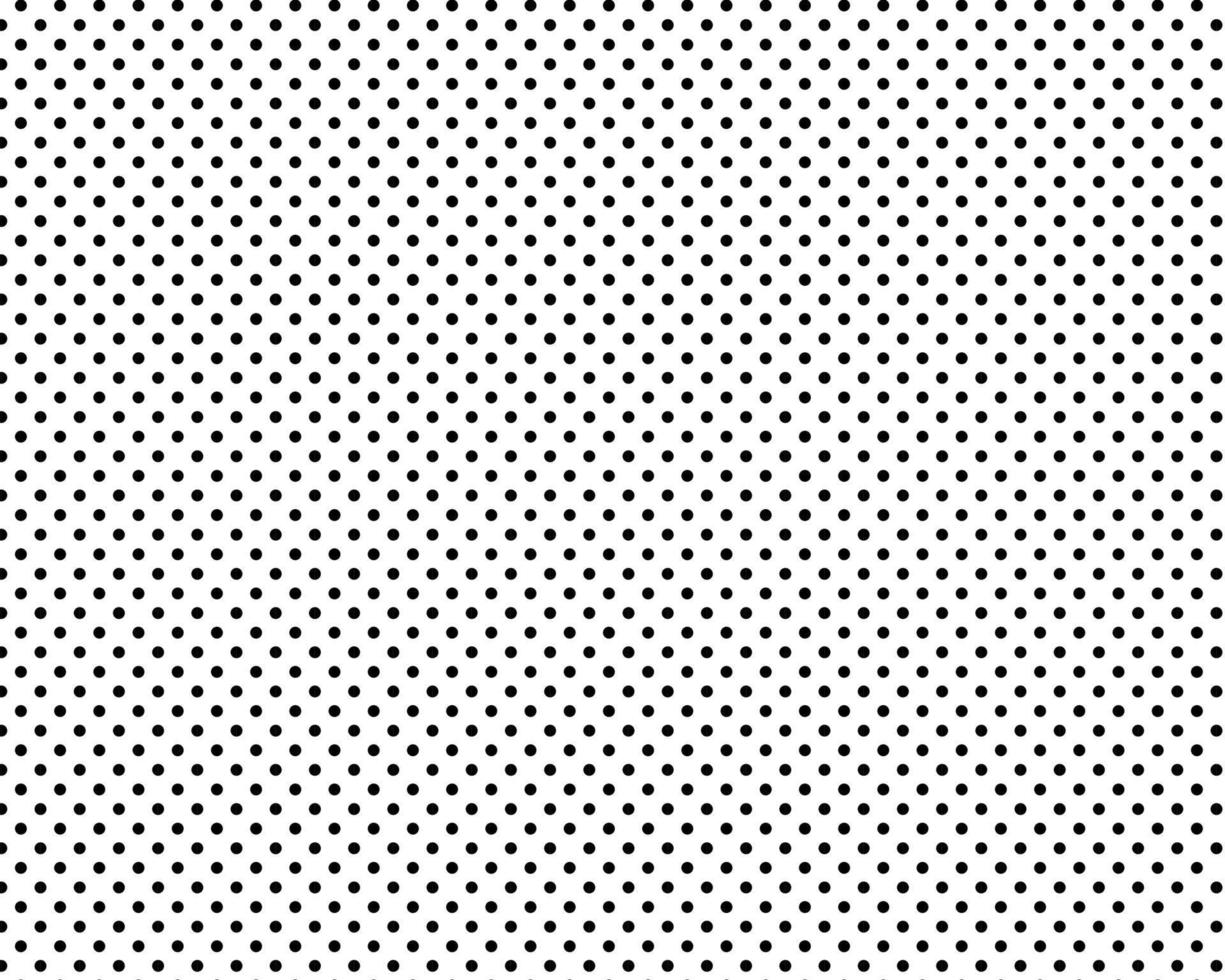 seamless pattern with blackdot on white background. vector
