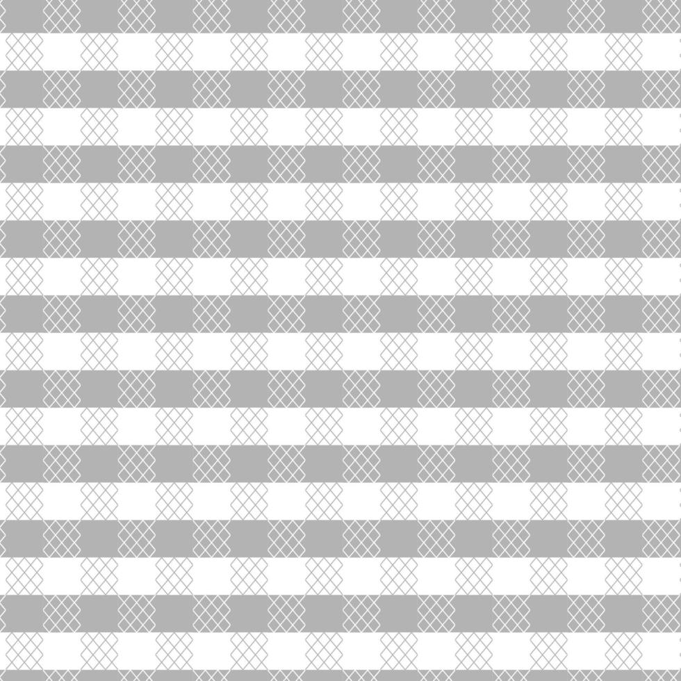Plaid check patten in brown navy, gray,black and white.Seamless fabric texture for print. vector