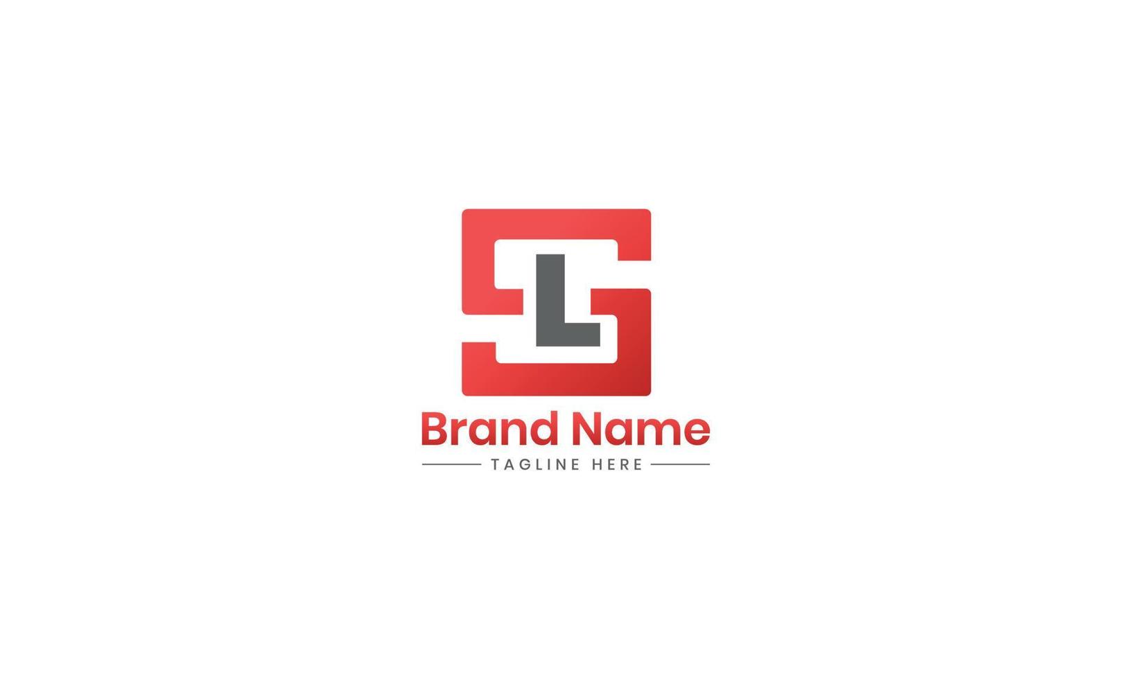 SL letter logo design. SL creative initials letter logo concept. SL letter design. Pro Vector
