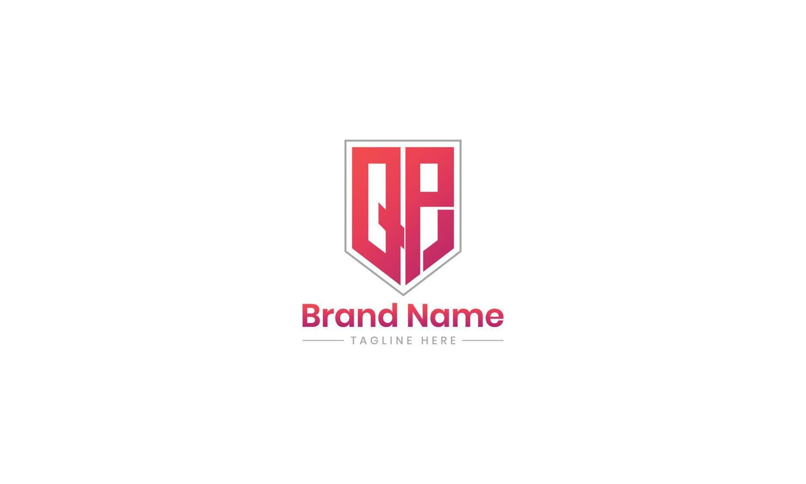 QP letter logo design. PQ creative initiafc letter logo concept. QP letter design. Pro Vector