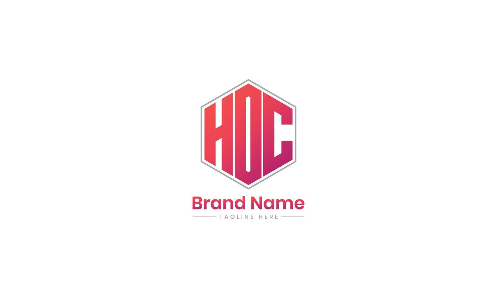 hdc letra logo diseño. CDH creativo iniciales letra logo concepto. hdc letra diseño. Pro vector