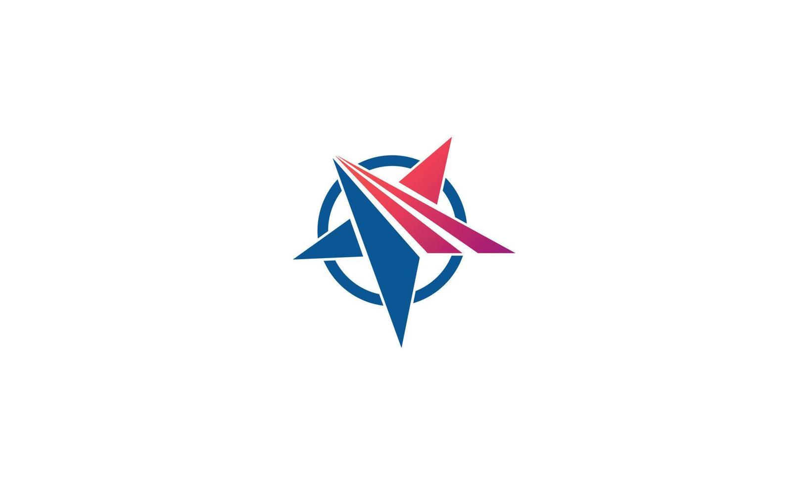 Creative modern Star logo vector