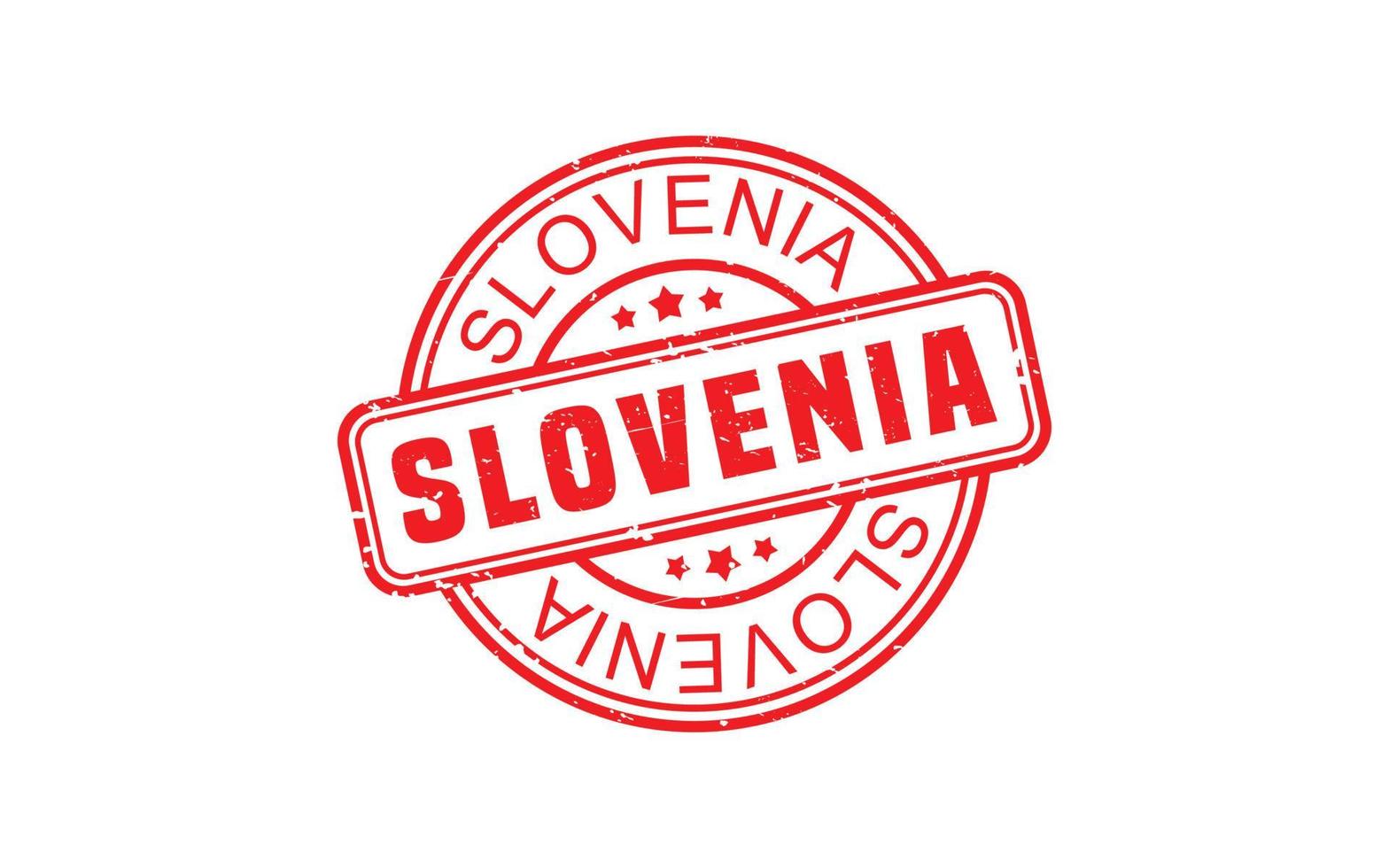 SLOVENIA stamp rubber with grunge style on white background vector