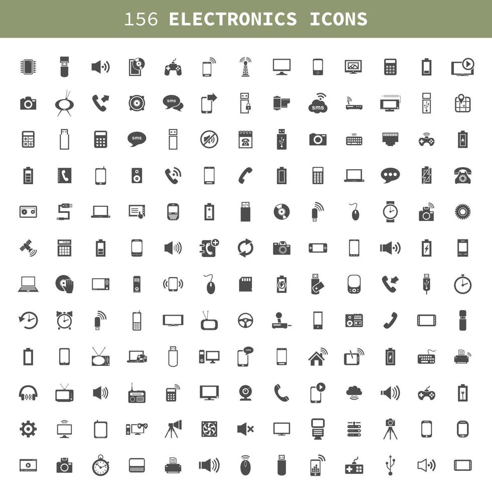 Set of icons on a theme communication. A vector illustration