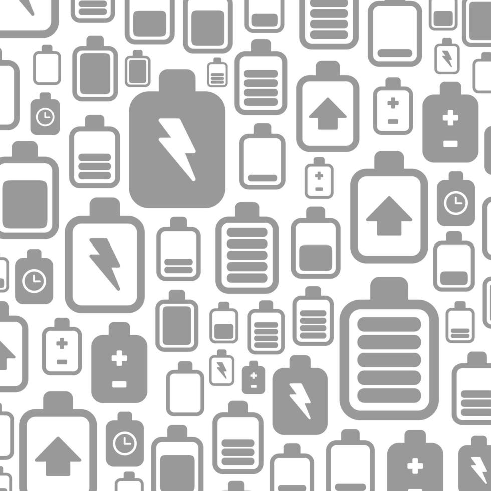 Battery an icon vector