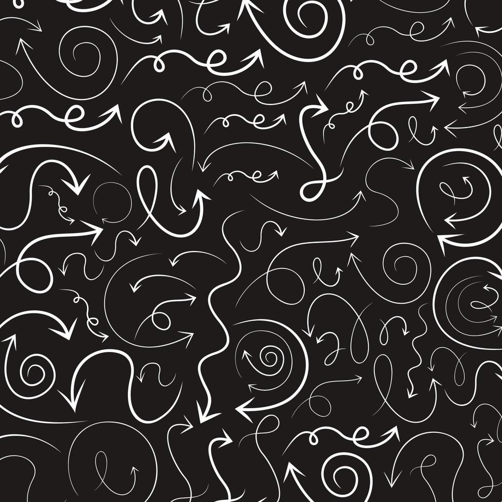 Abstraction on the arrow theme vector