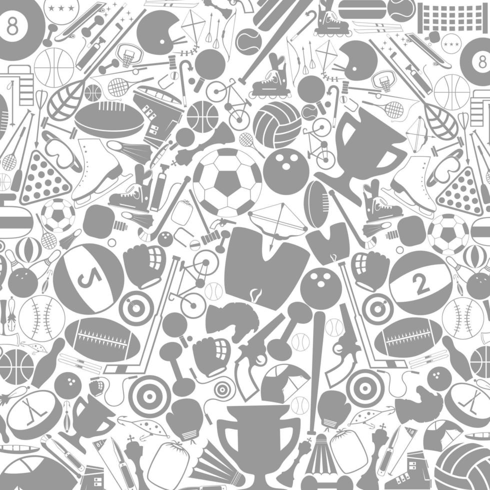 Background made of sportsmen. A vector illustration