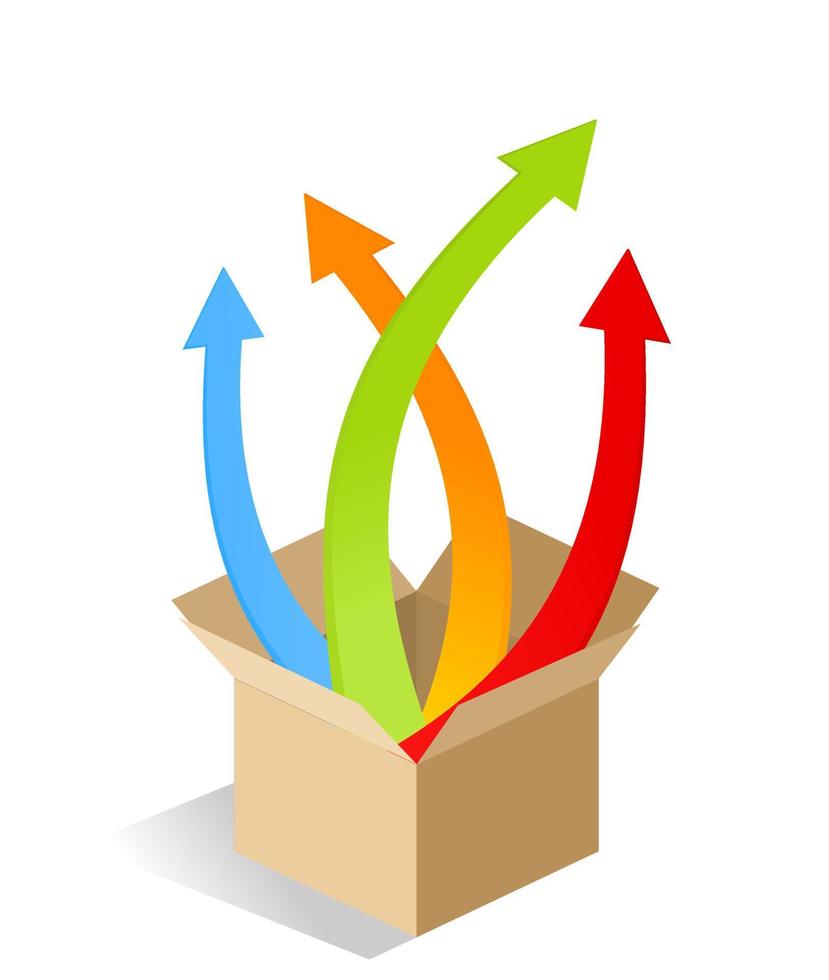 Collection of arrows for web design. A vector illustration