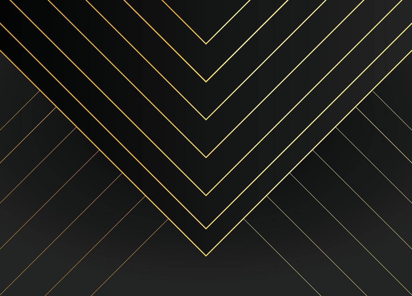 Gold lines, Monochrome design, post, vector art