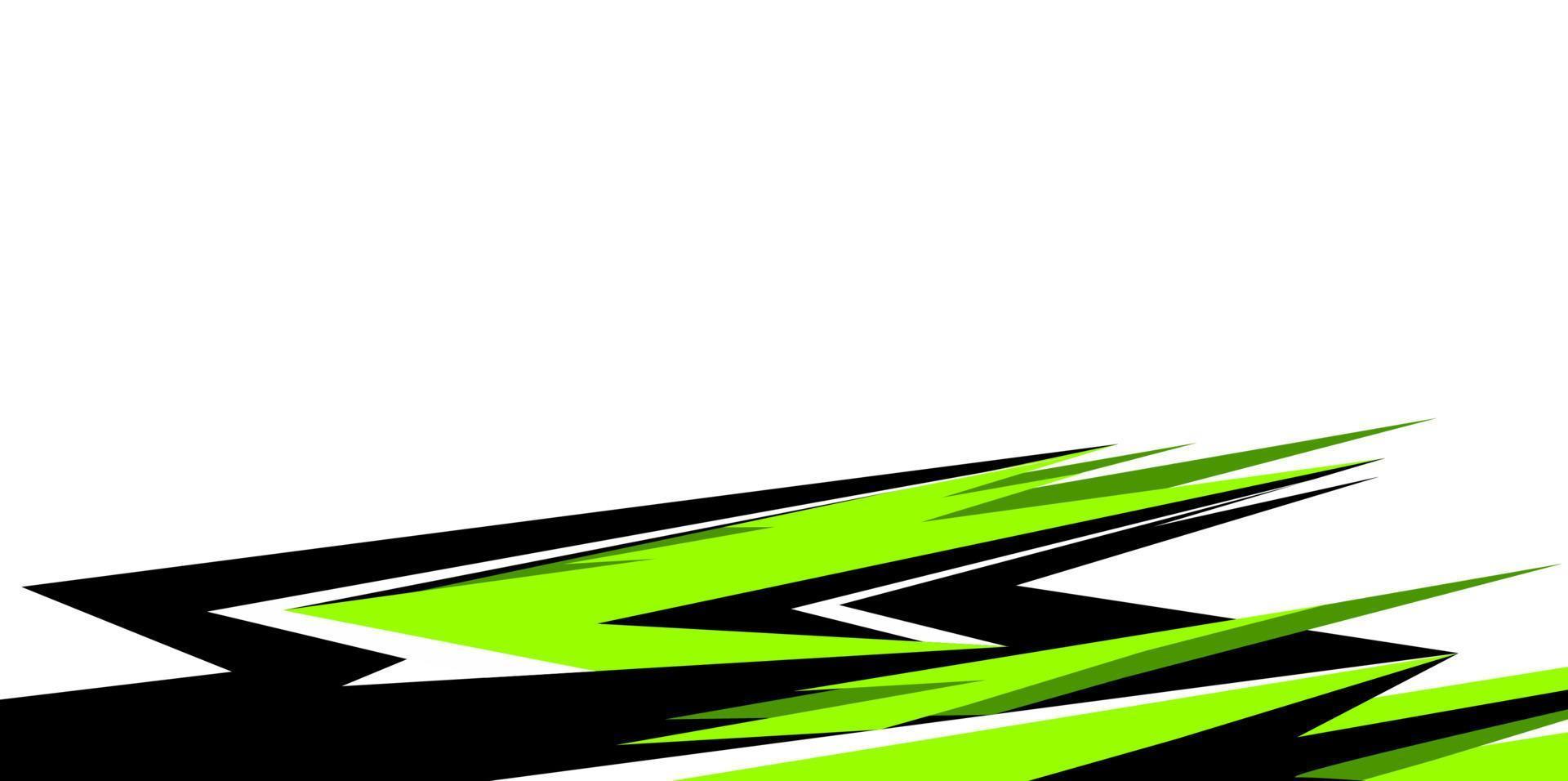 racing stripes light green abstract decals vector