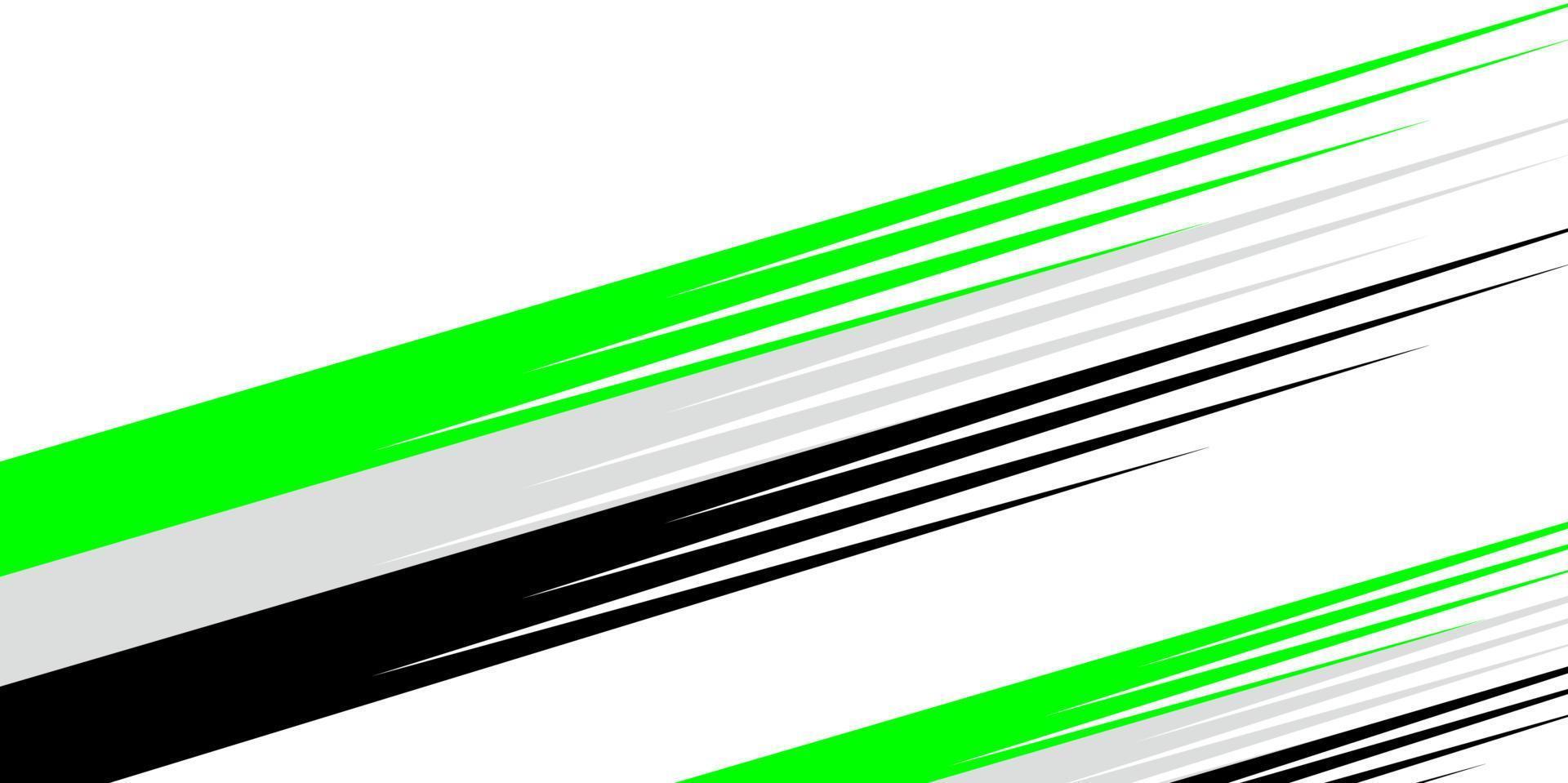 racing stripes simply green vector