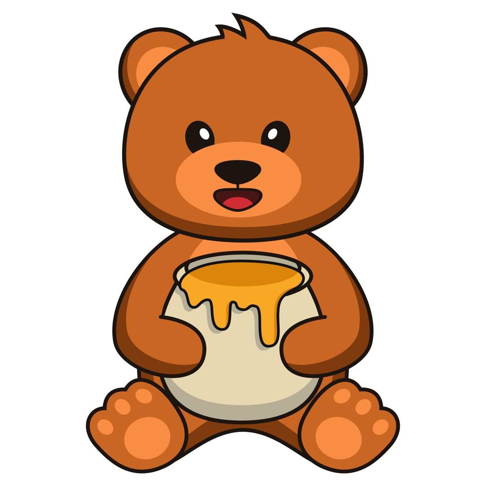 Cute Bear Sticker, Woodland Animals, Anime Bear Sticker - Etsy Canada-demhanvico.com.vn